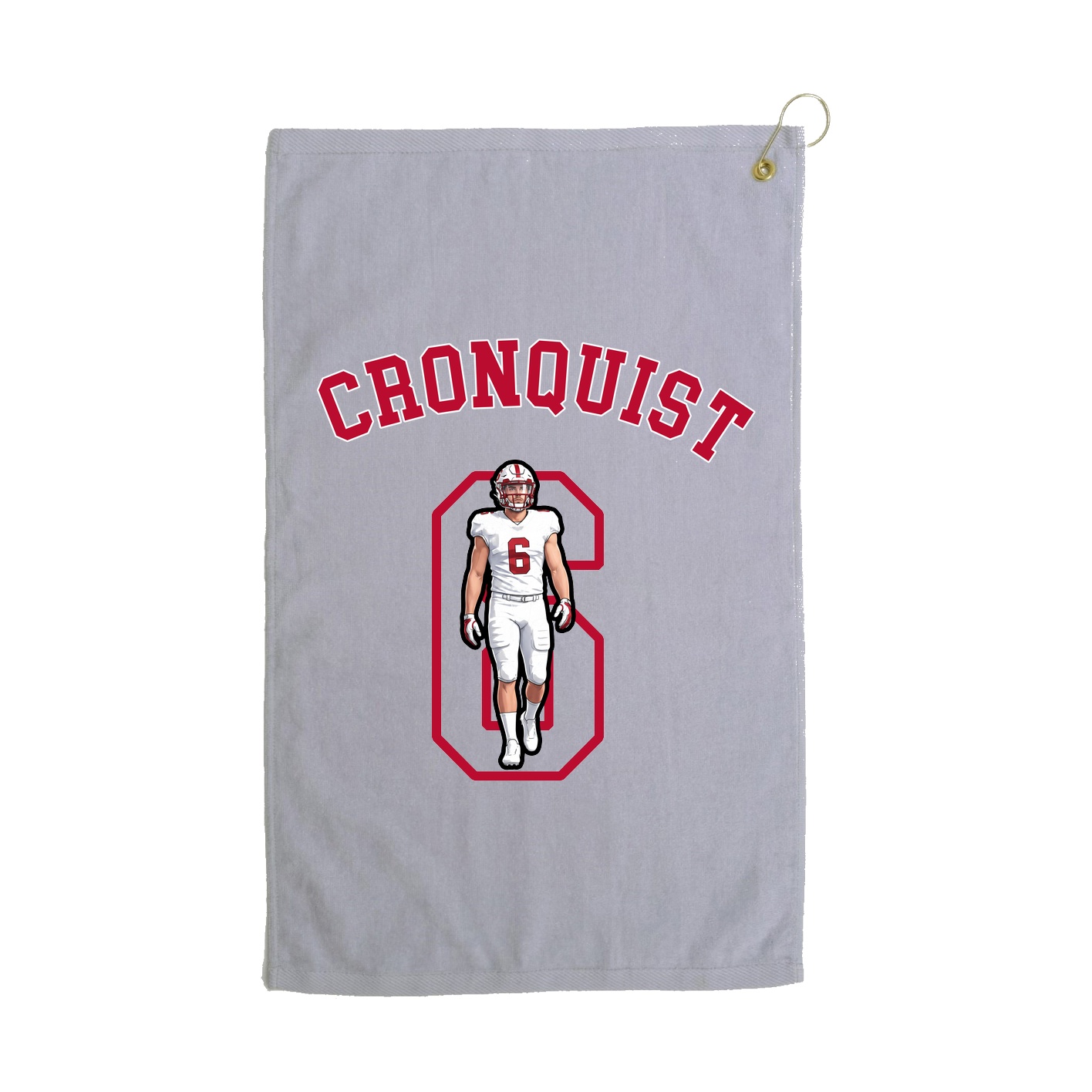 Golf Towel — Shirsey Arch in Grey