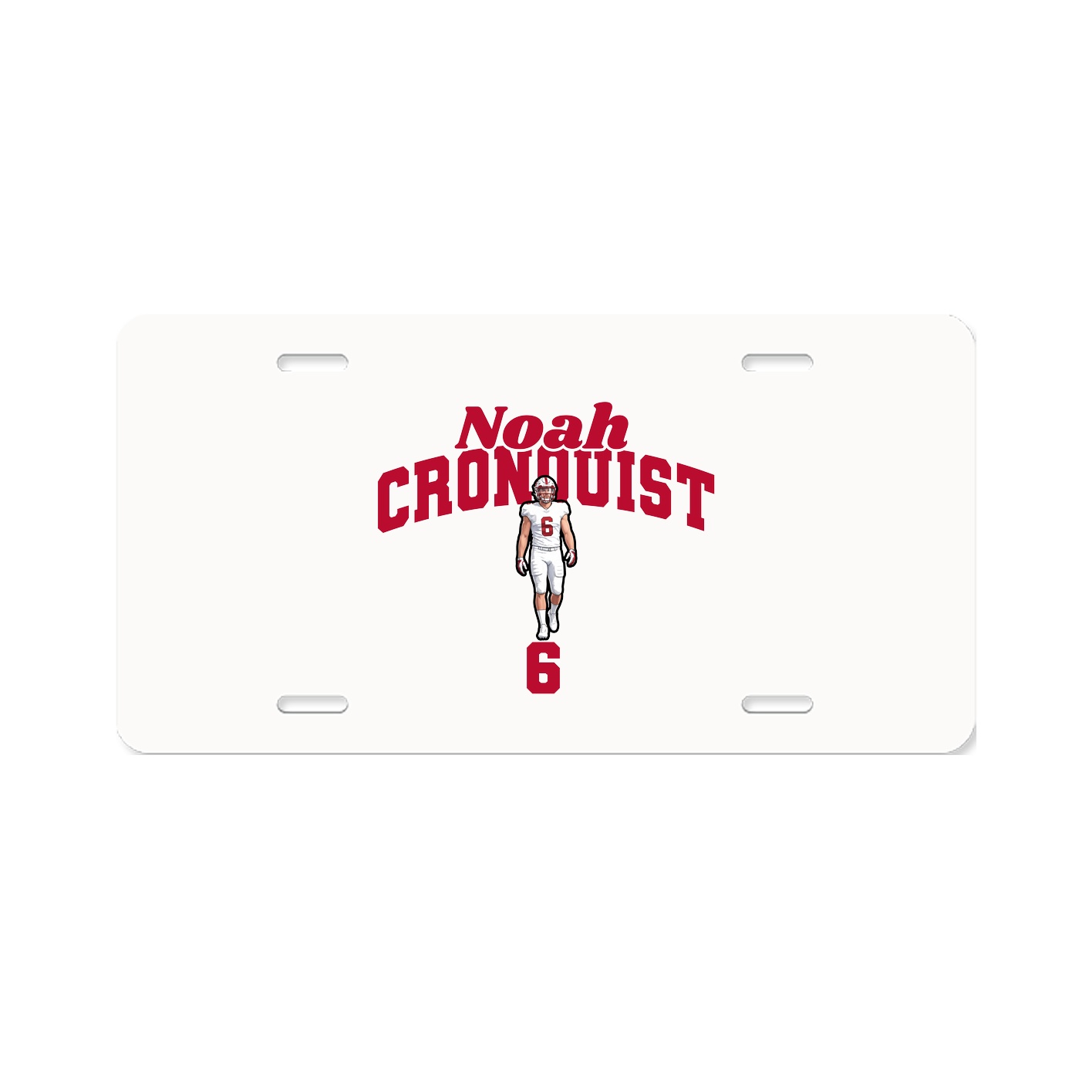 License Plate — Signature Arch in Classic