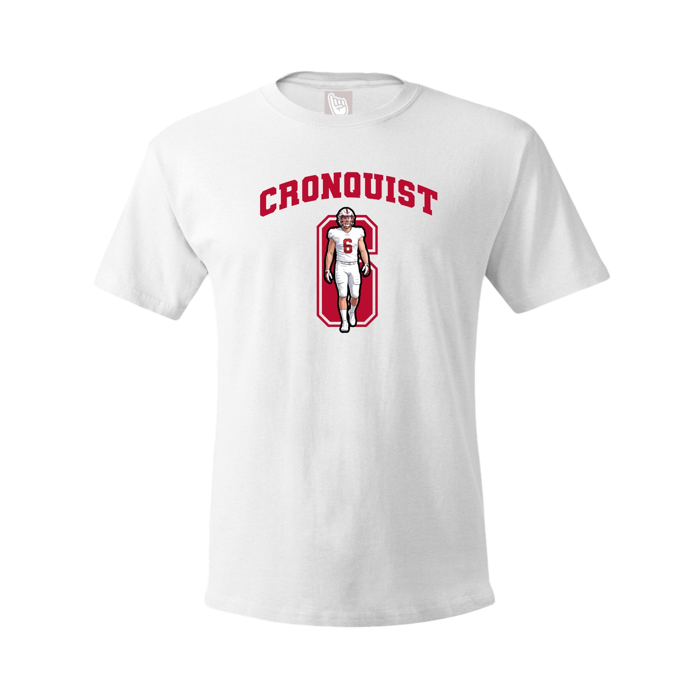 Tee — Number in White