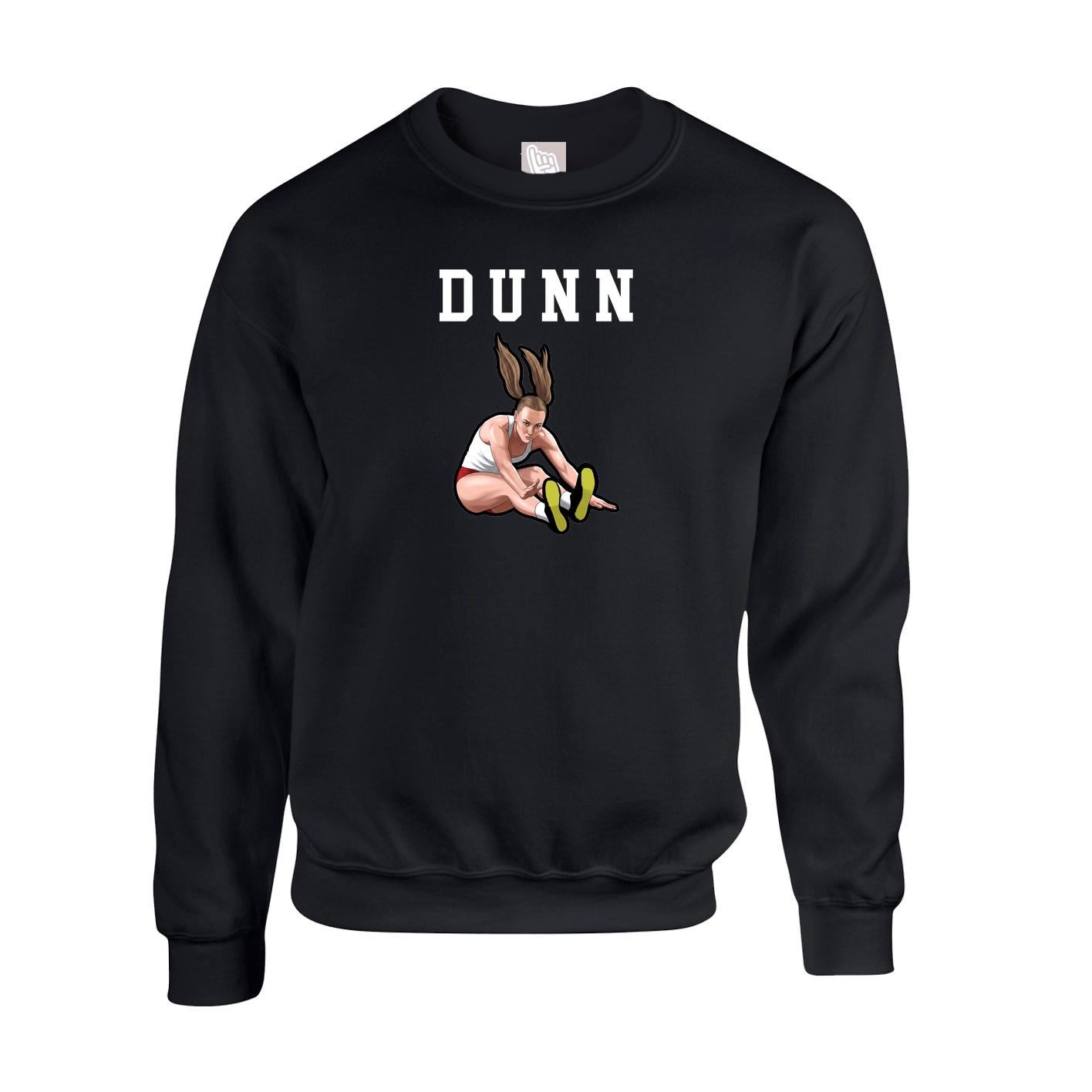 Fleece Crew — Shirsey in Black