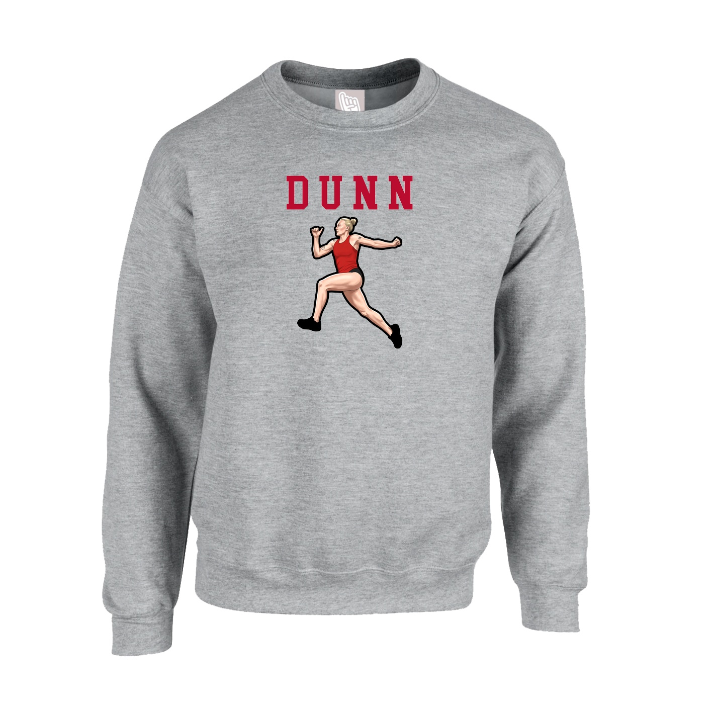 Fleece Crew — Shirsey in Grey