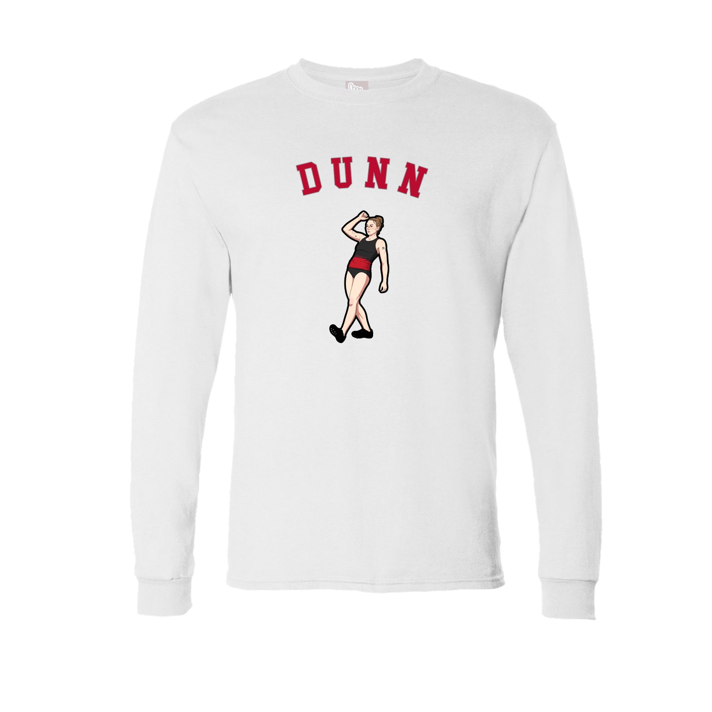 Long Sleeve Tee — Shirsey Arch in White