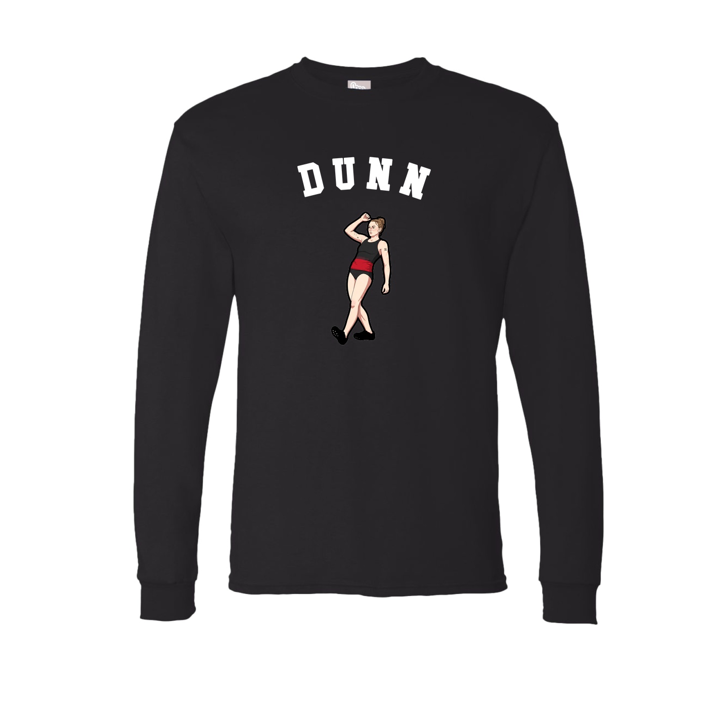 Long Sleeve Tee — Shirsey Arch in Black