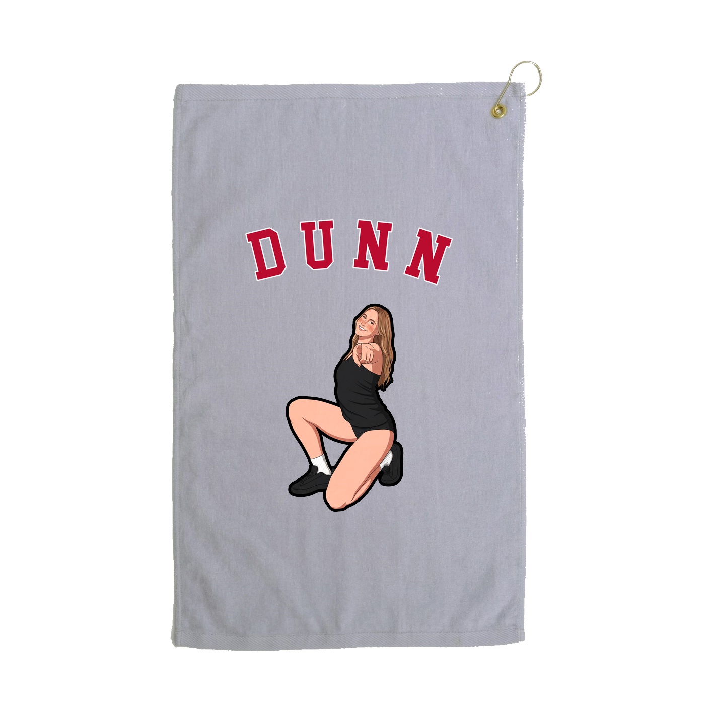 Golf Towel — Shirsey Arch in Grey