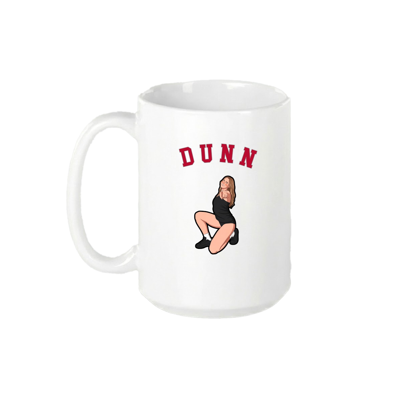 15oz Coffee Mug — Shirsey Arch in White