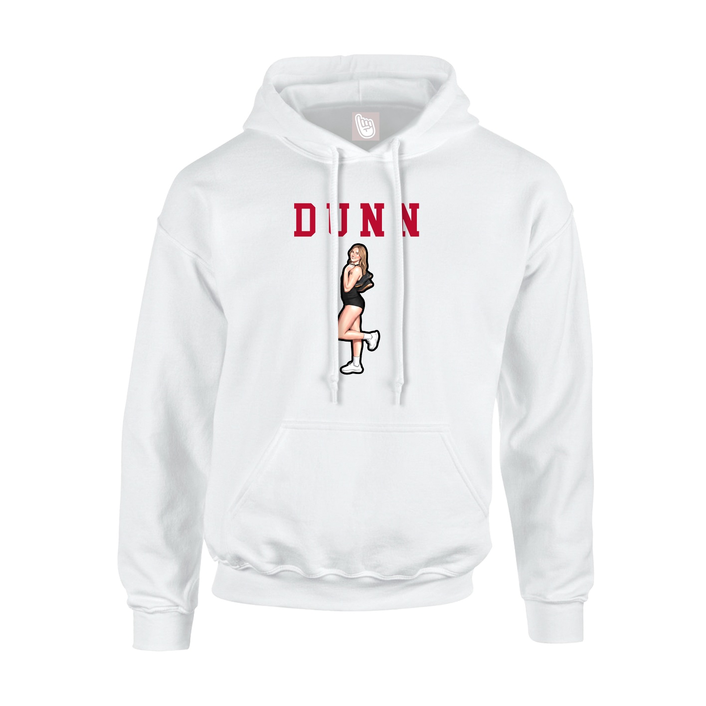 Hoodie — Shirsey in White