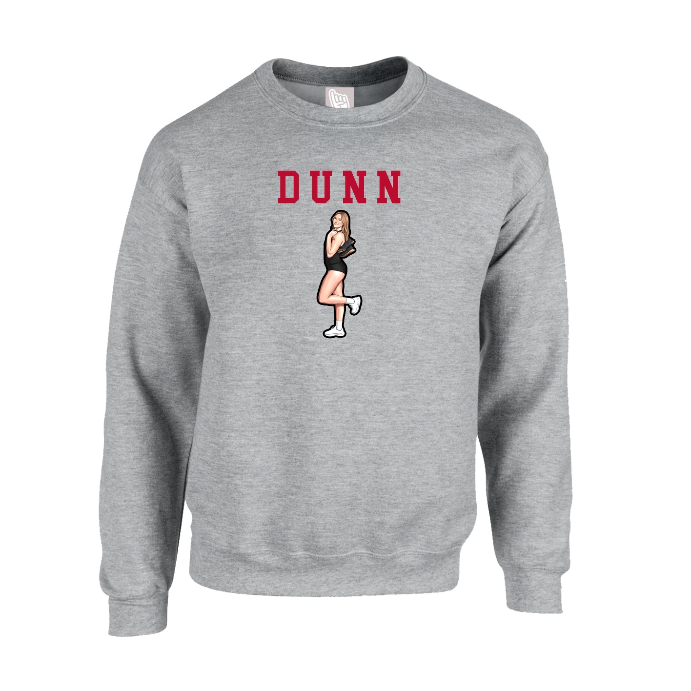 Fleece Crew — Shirsey in Grey