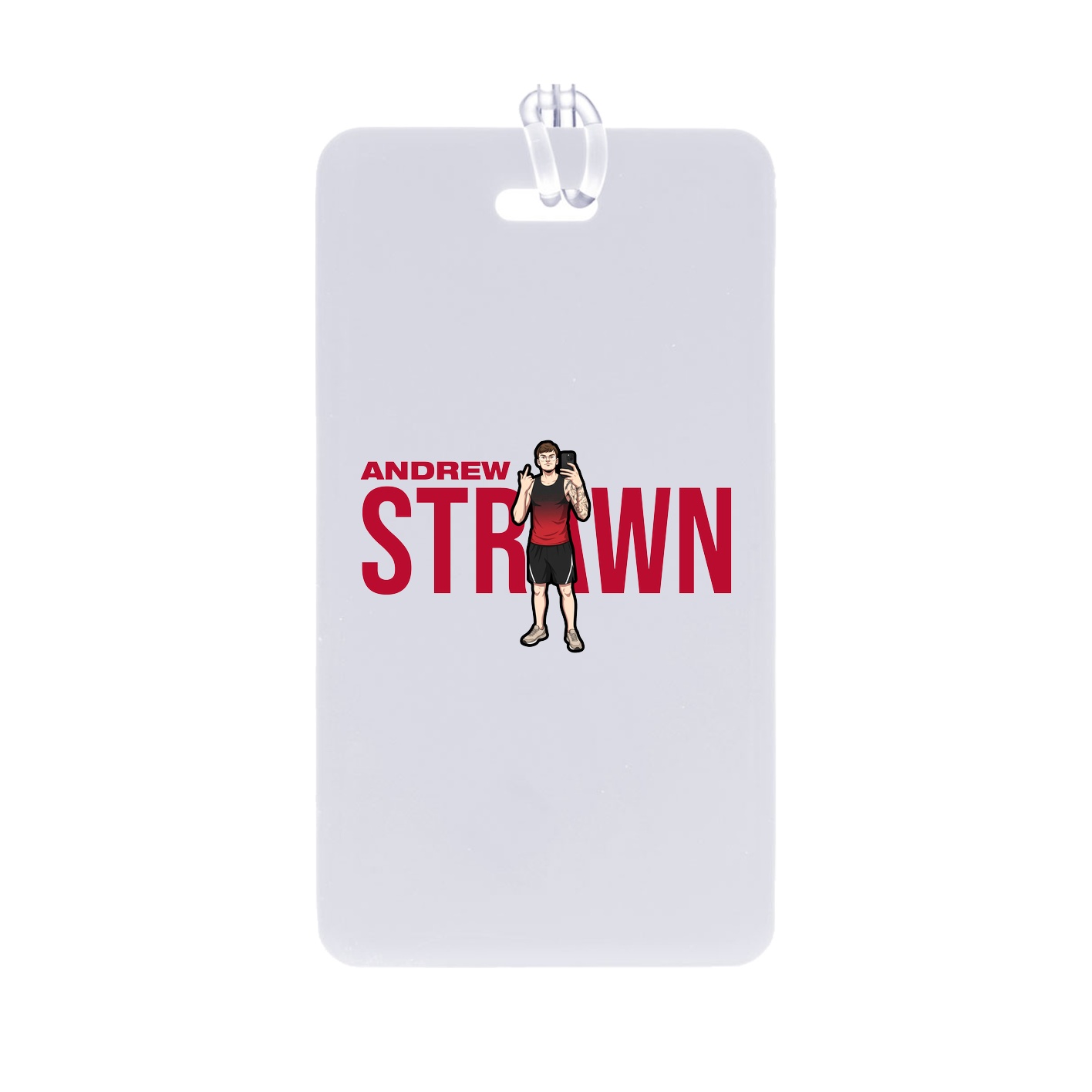 Bag Tag — Player Name in Classic