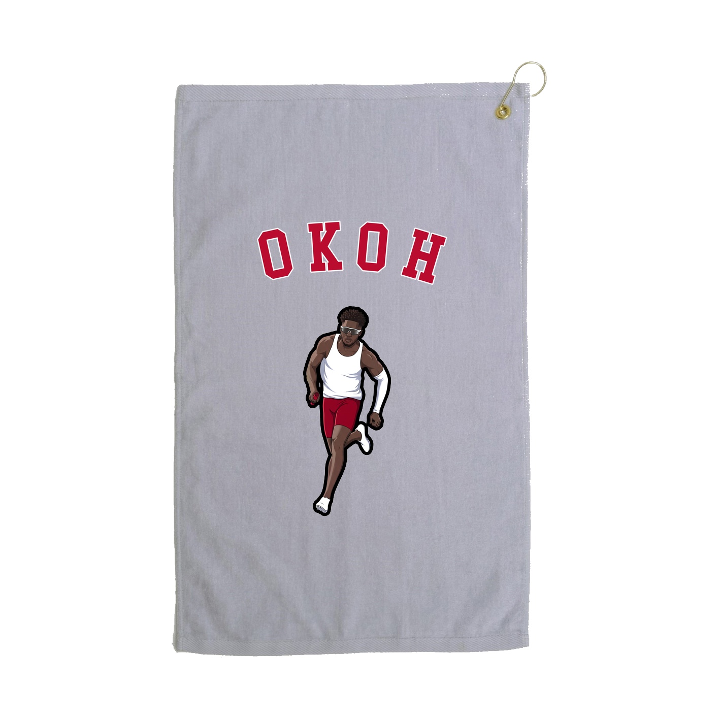 Golf Towel — Shirsey Arch in Grey