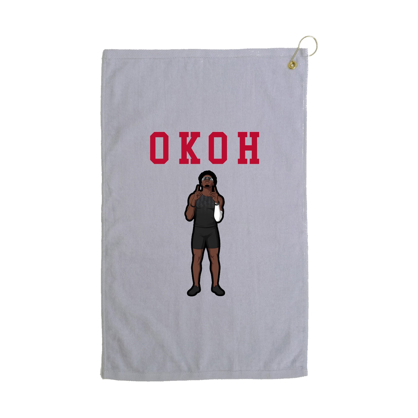 Golf Towel — Shirsey in Grey
