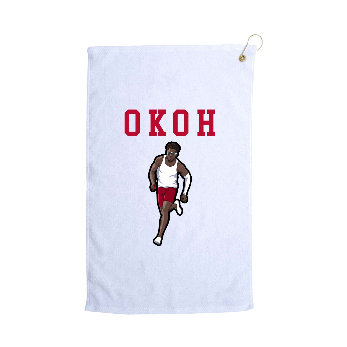 Golf Towel — Shirsey in White