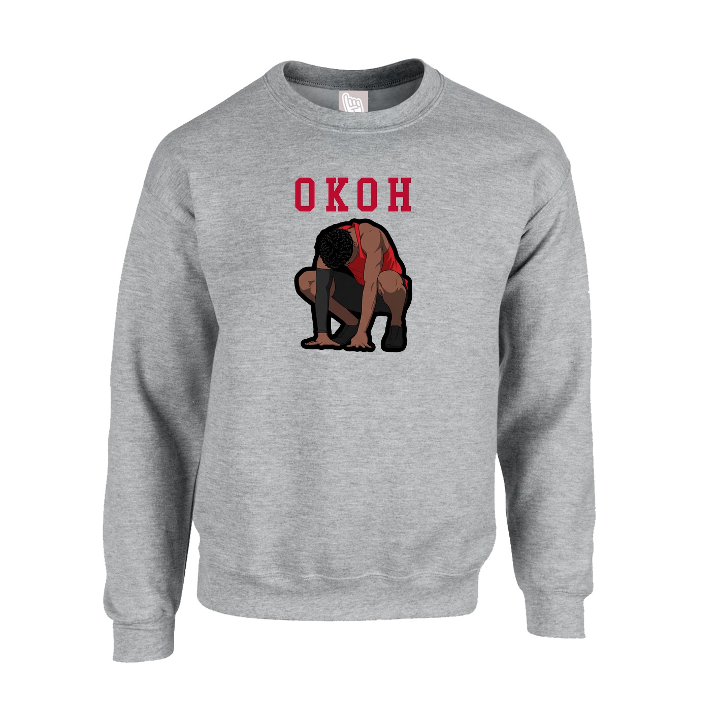 Fleece Crew — Shirsey in Grey
