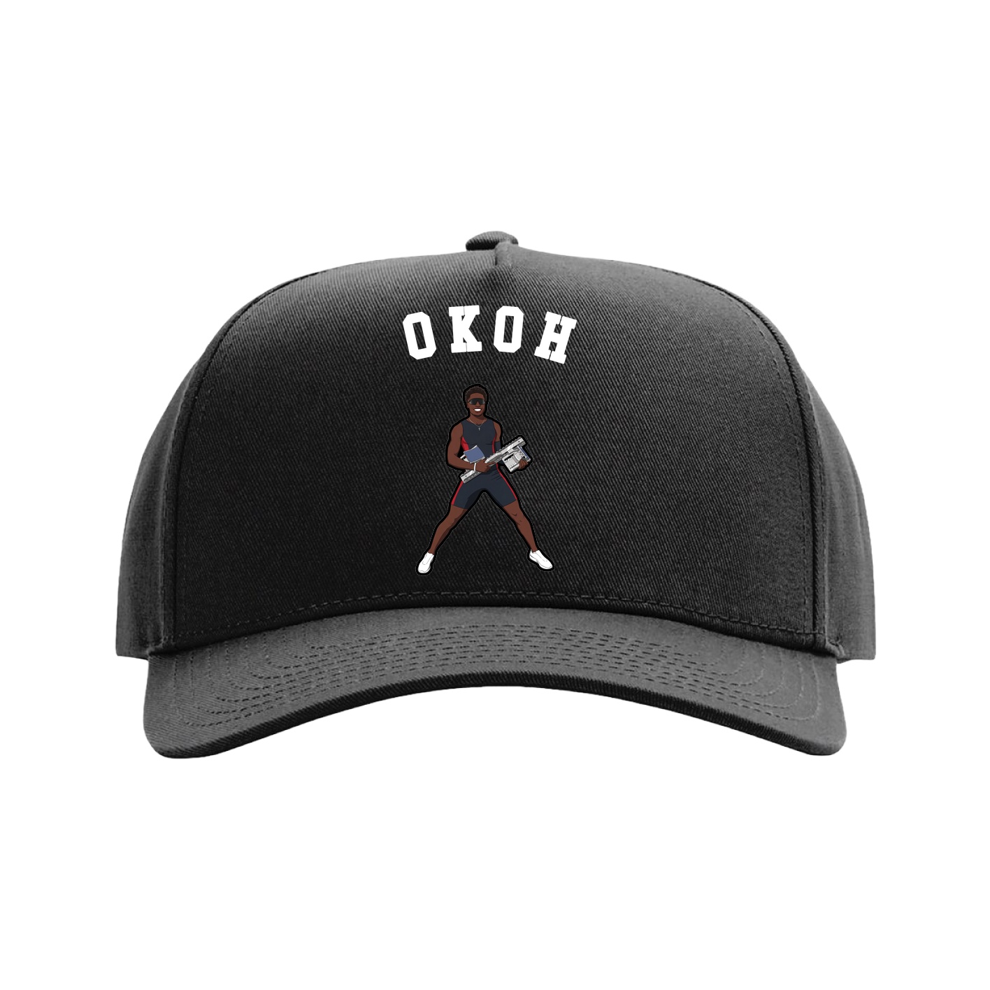 Full Fabric Five-Panel Champ Cap