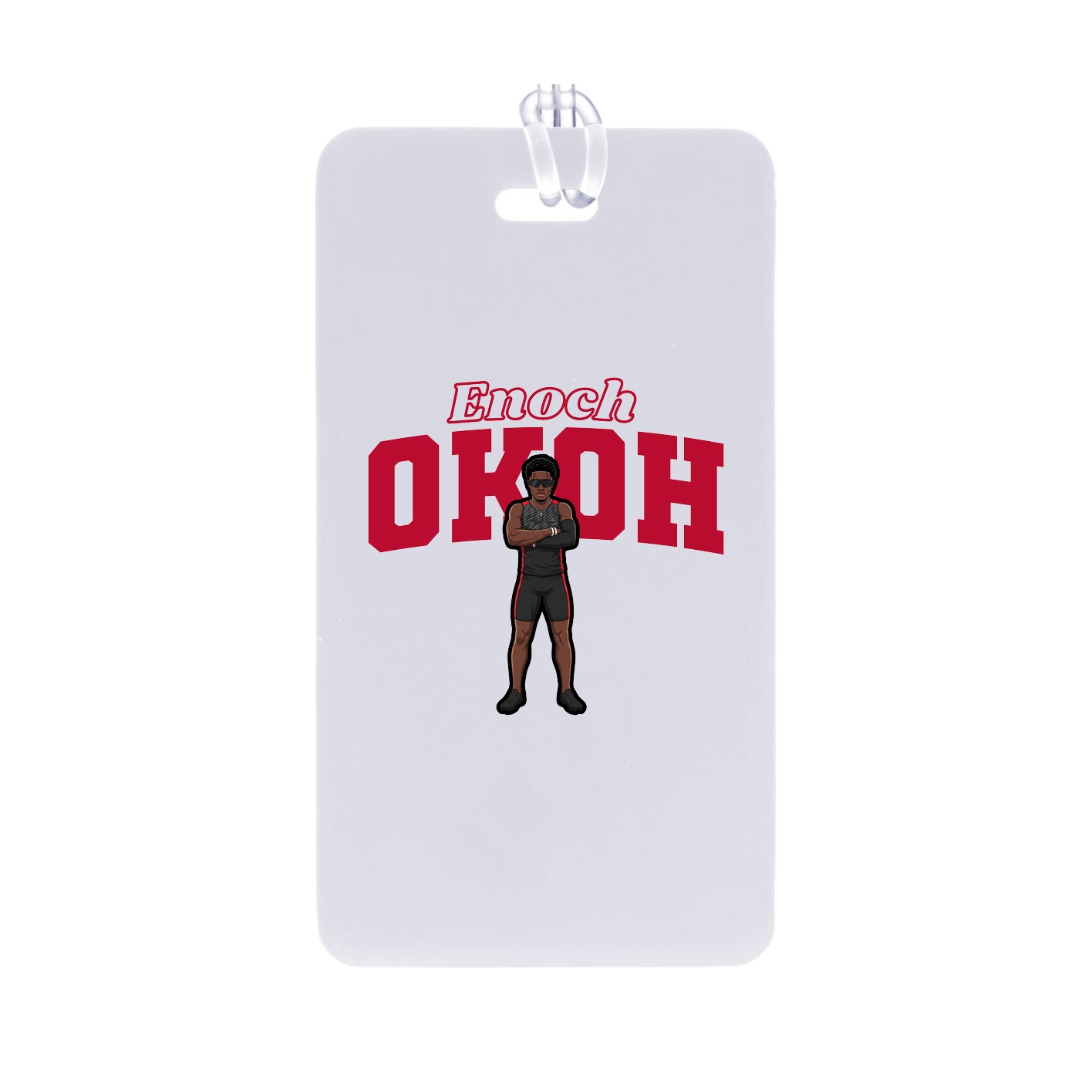 Bag Tag — Name Arch in Classic