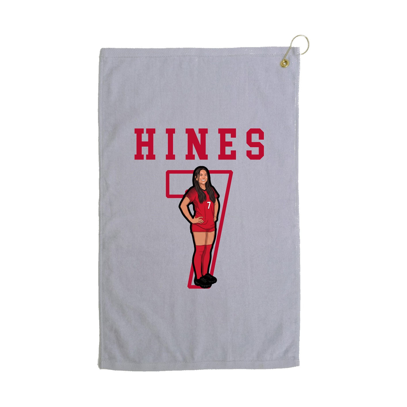 Golf Towel — Shirsey in Grey