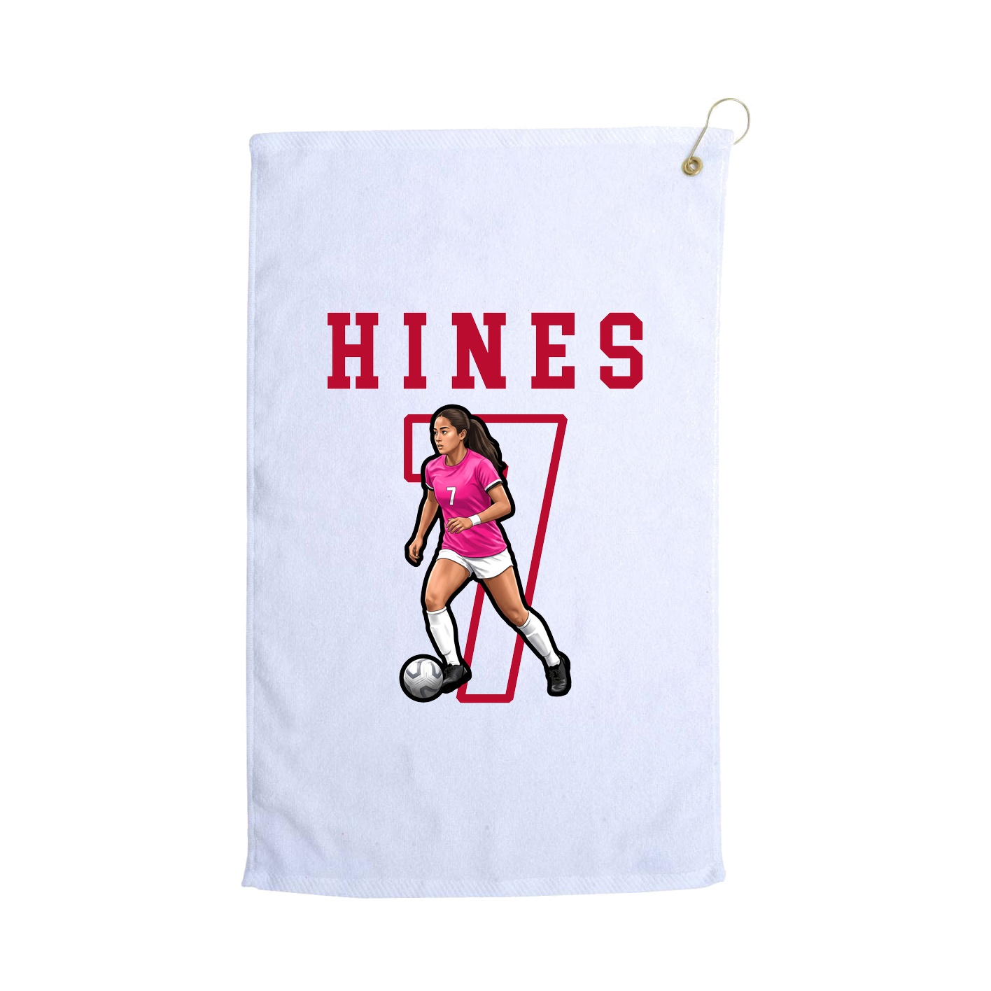 Golf Towel — Shirsey in White