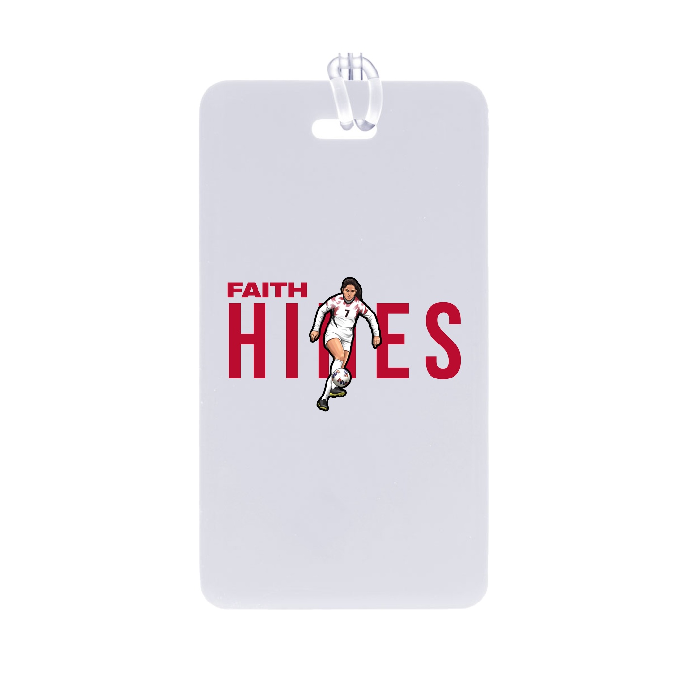 Bag Tag — Player Name in Classic