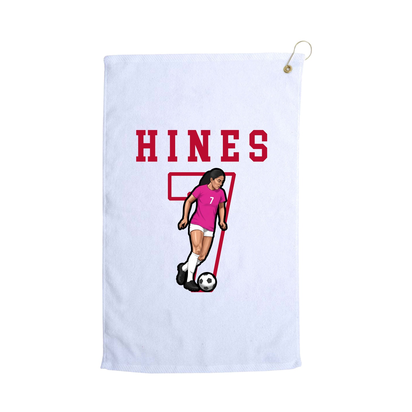 Golf Towel — Shirsey in White