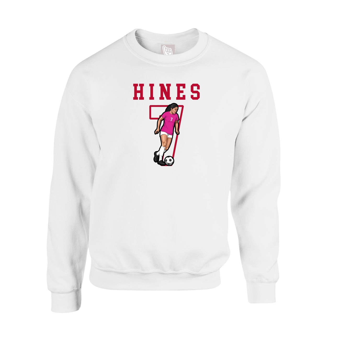 Fleece Crew — Shirsey in White