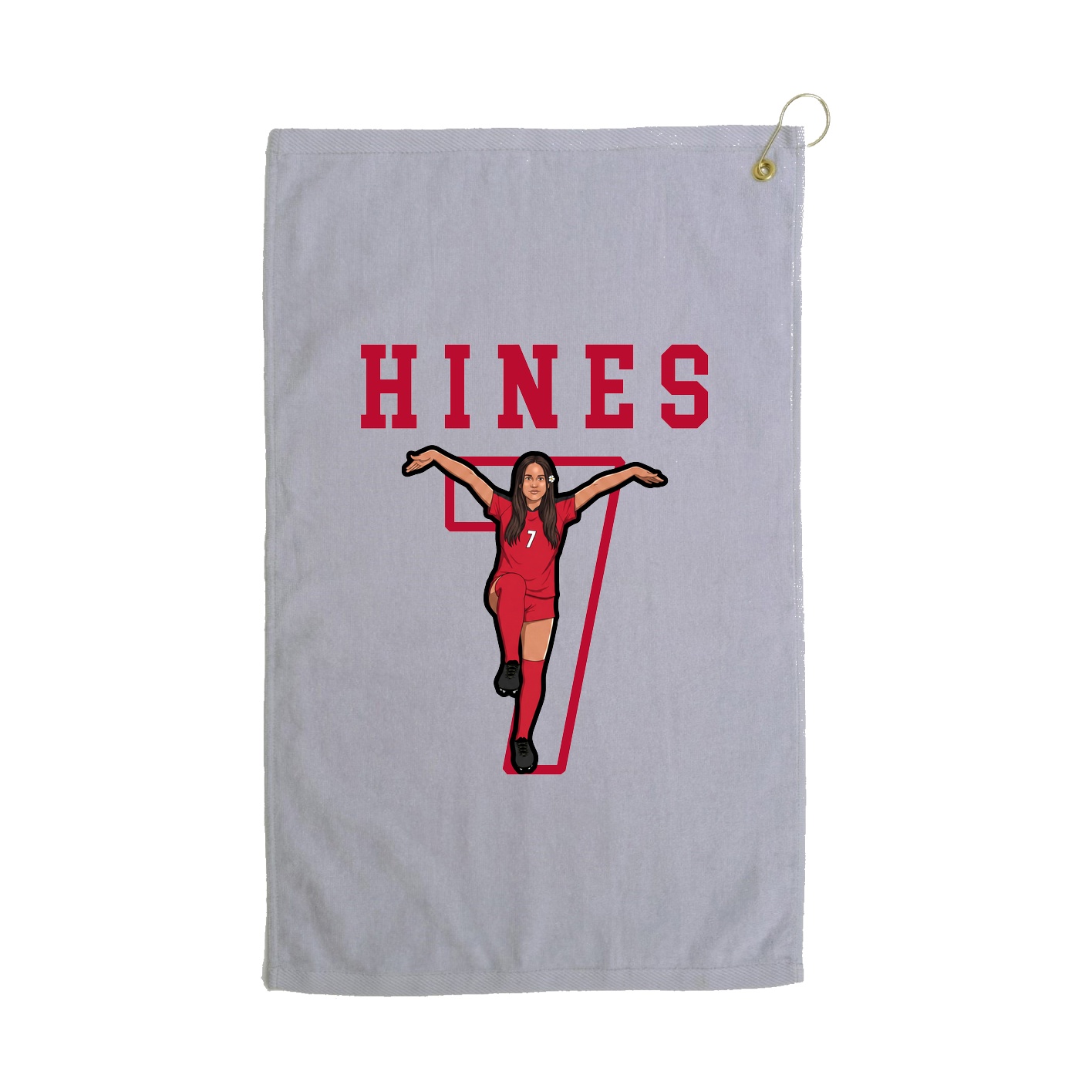 Golf Towel — Shirsey in Grey
