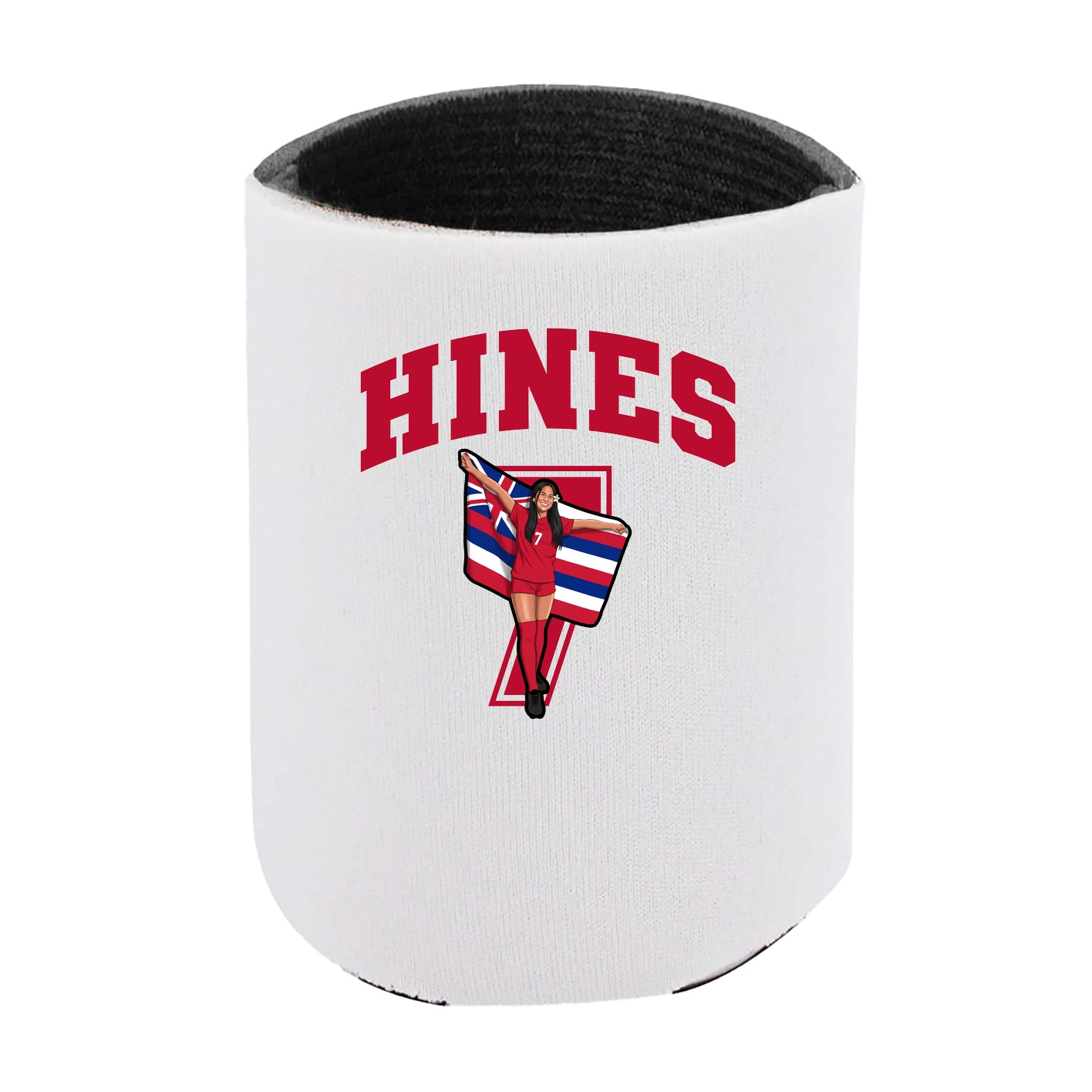 Can Holder — Number in White