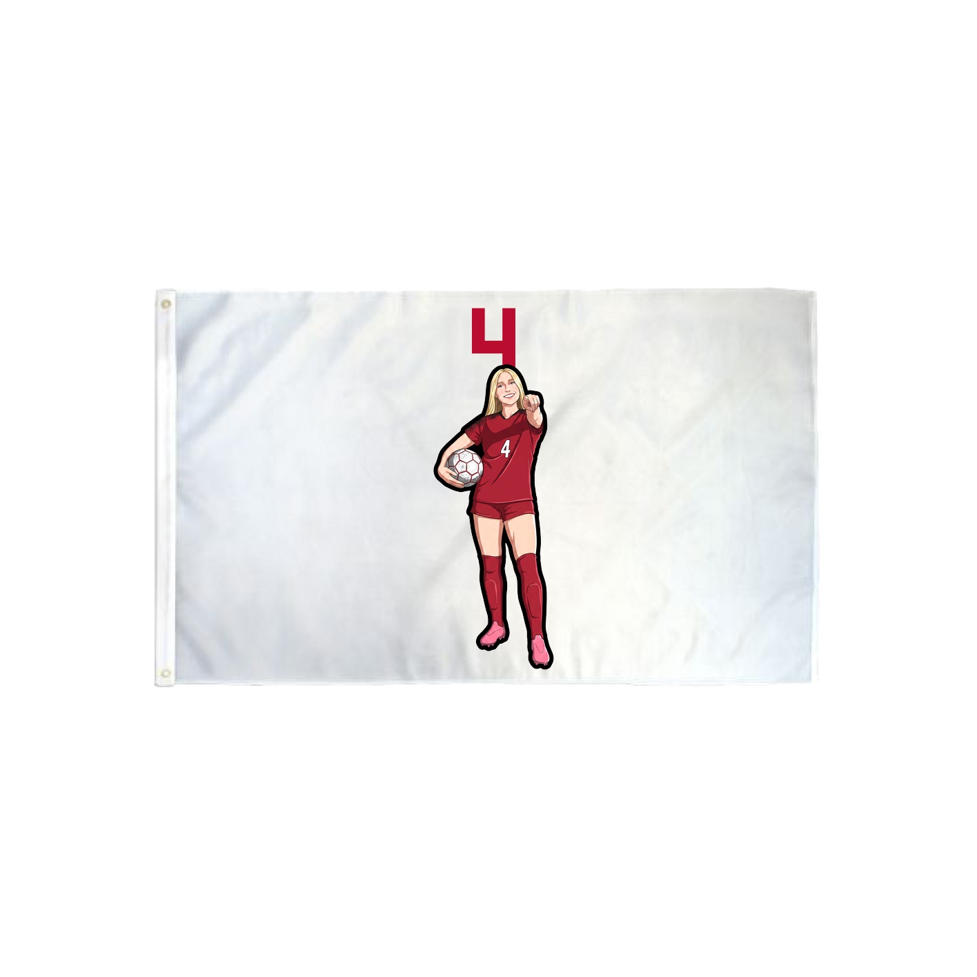 3x5 Flag — Number Top in Classic