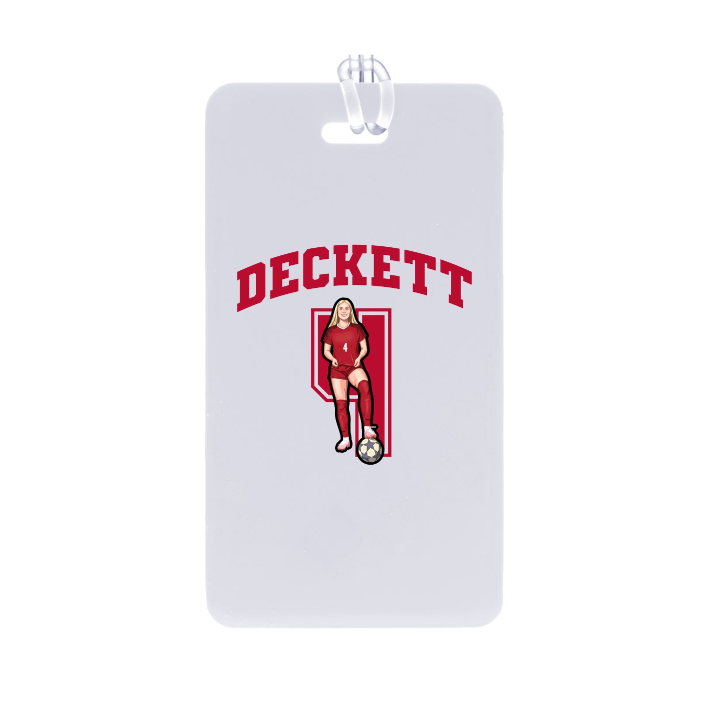 Bag Tag — Number in Classic