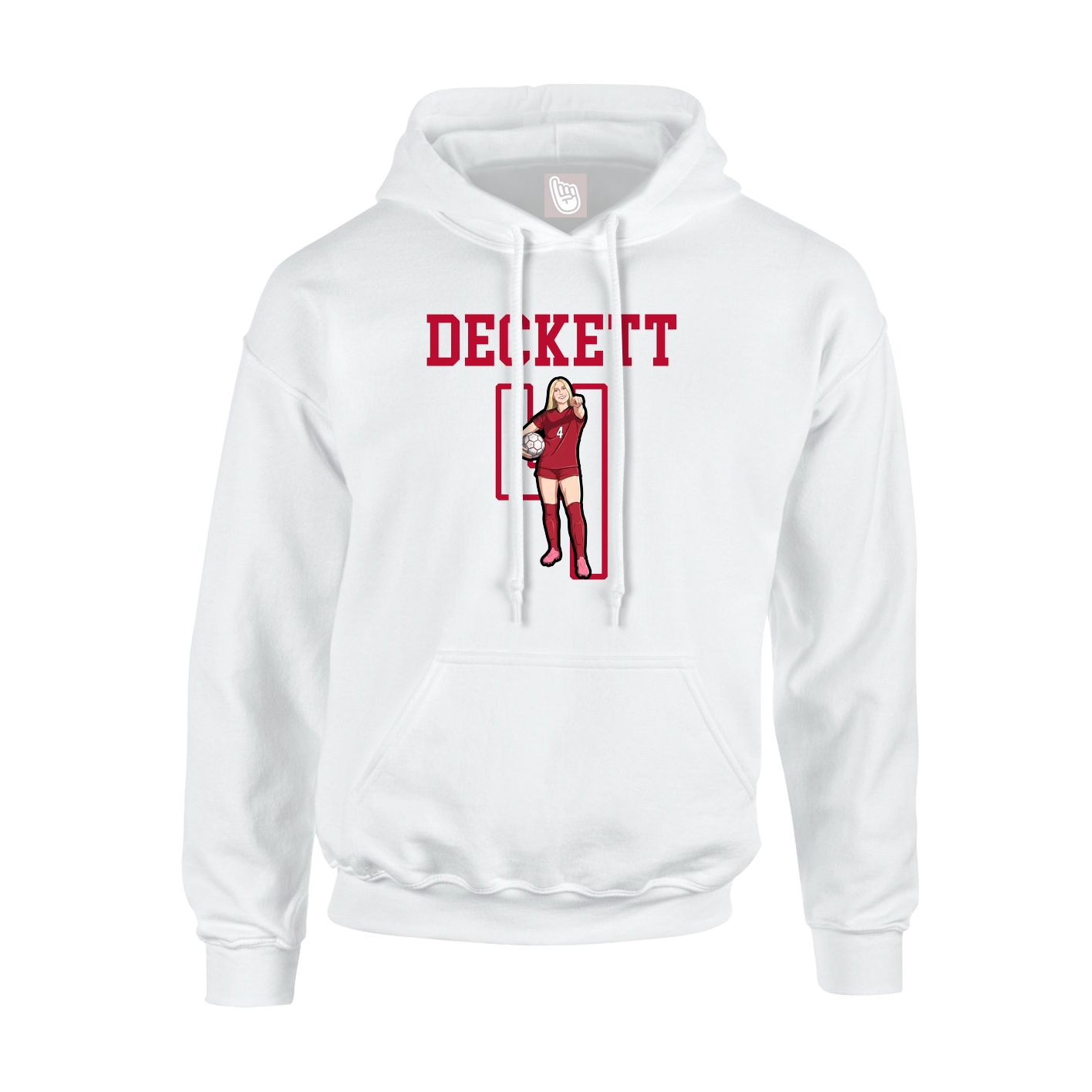 Youth Hoodie — Shirsey in White