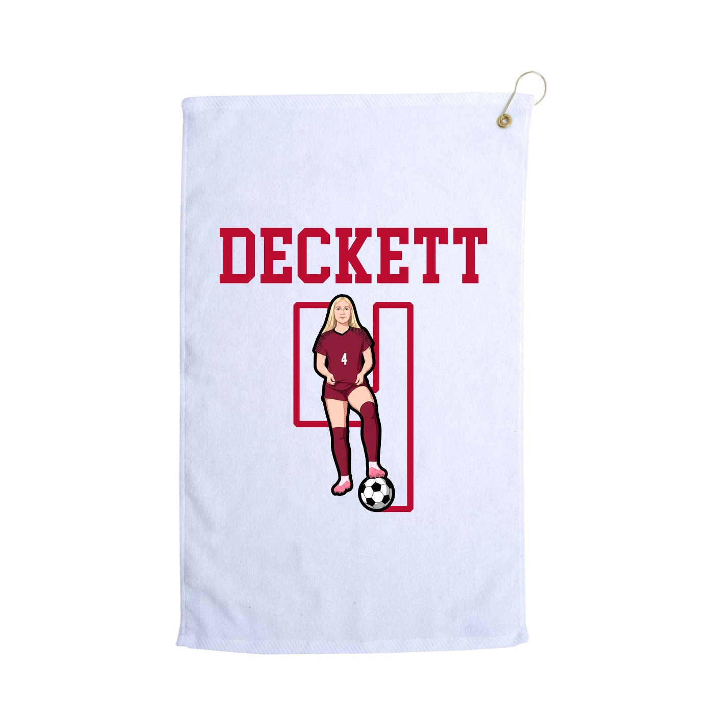 Golf Towel — Shirsey in White