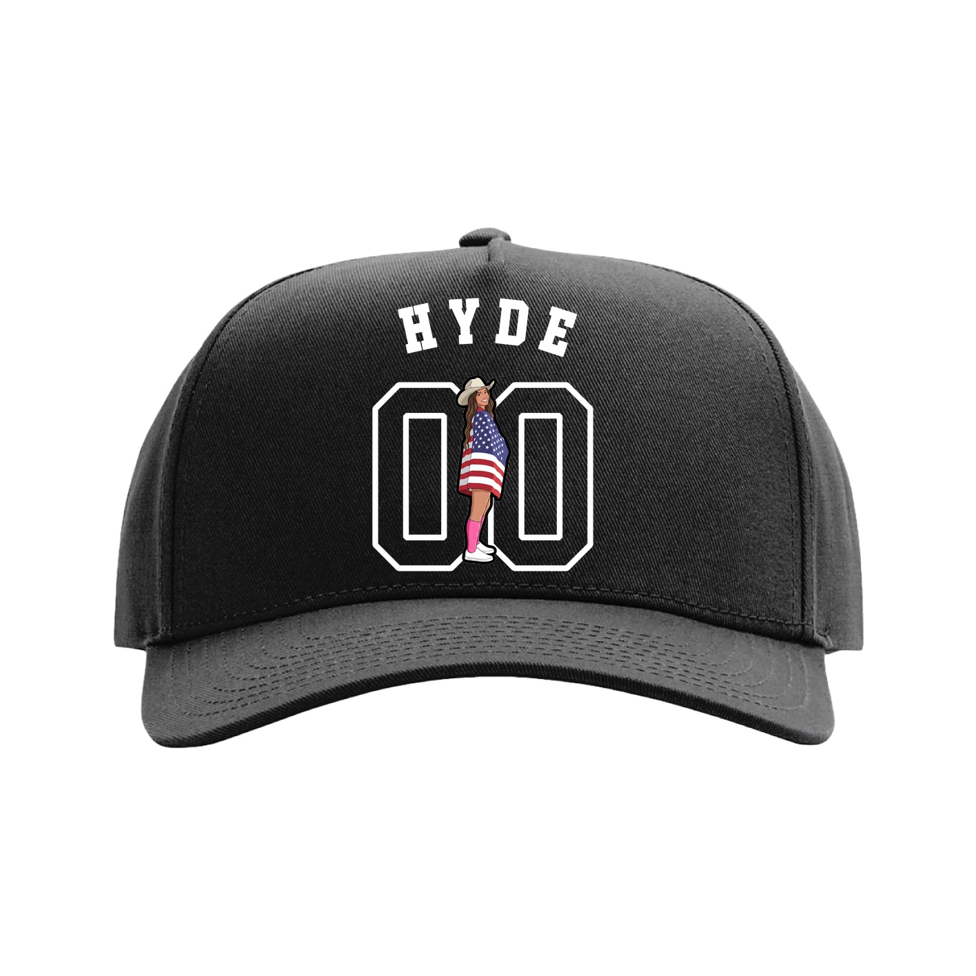 Full Fabric Five-Panel Champ Cap