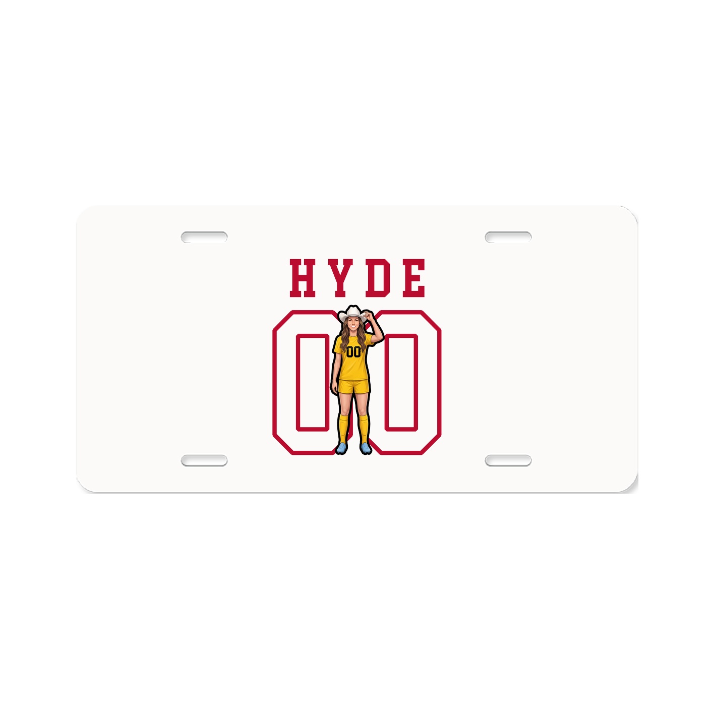 License Plate — Shirsey in Classic