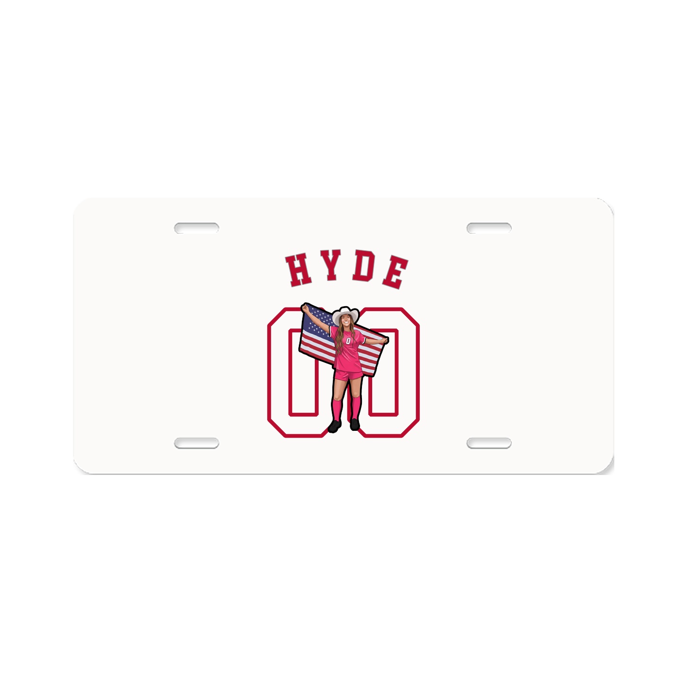 License Plate — Shirsey Arch in Classic