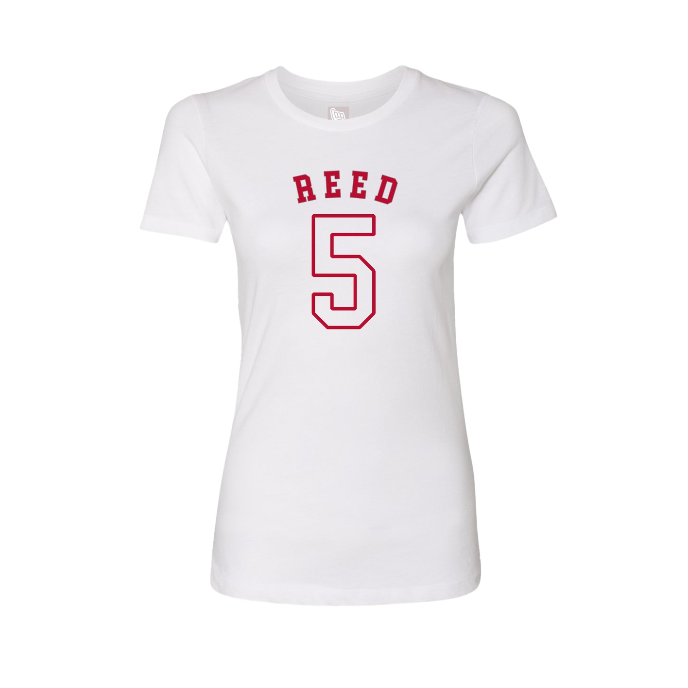 Womens Tee — Shirsey Arch in White