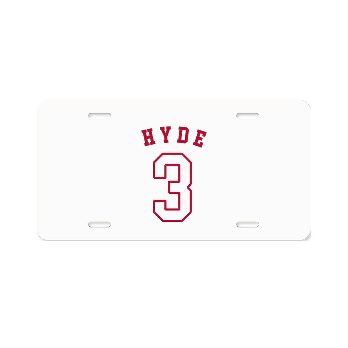 License Plate — Shirsey Arch in Classic