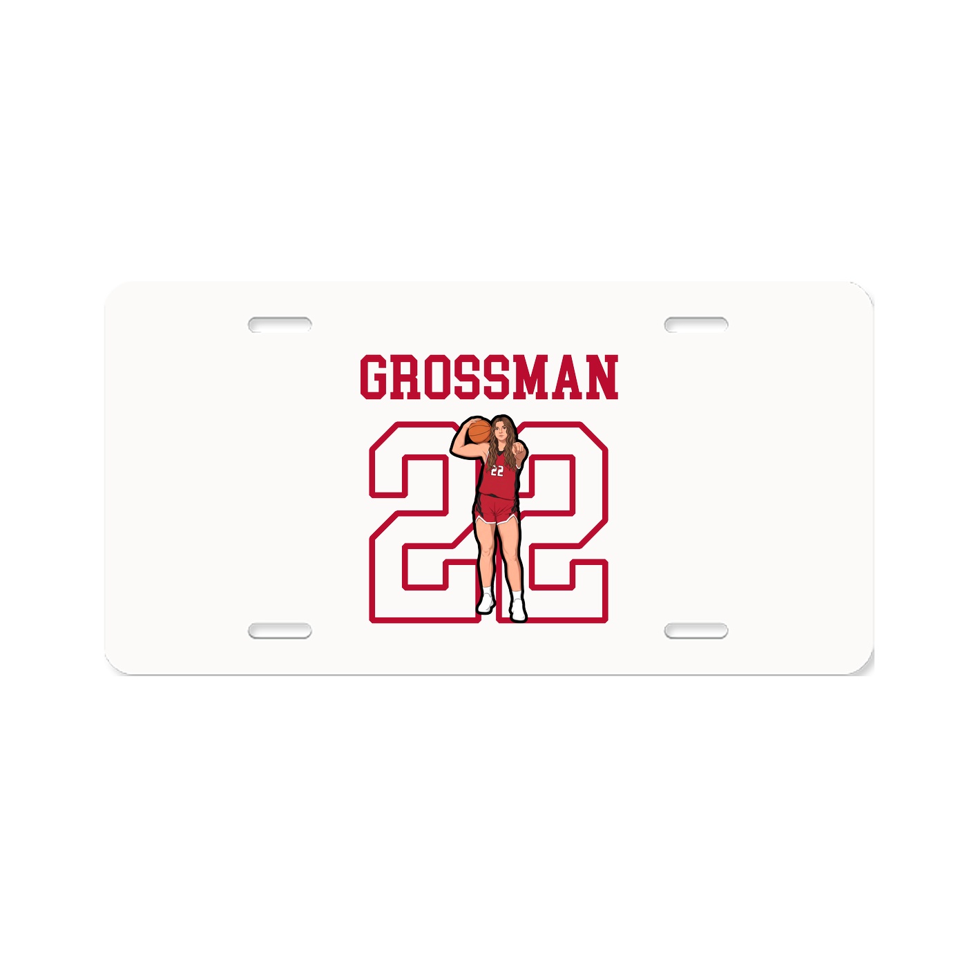 License Plate — Shirsey in Classic