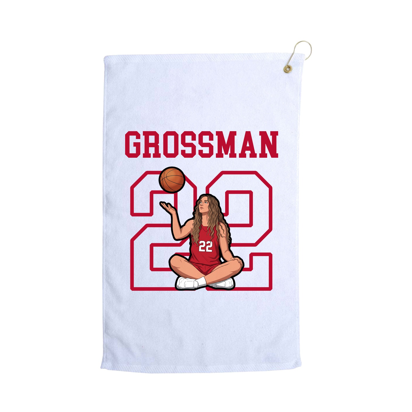 Golf Towel — Shirsey in White