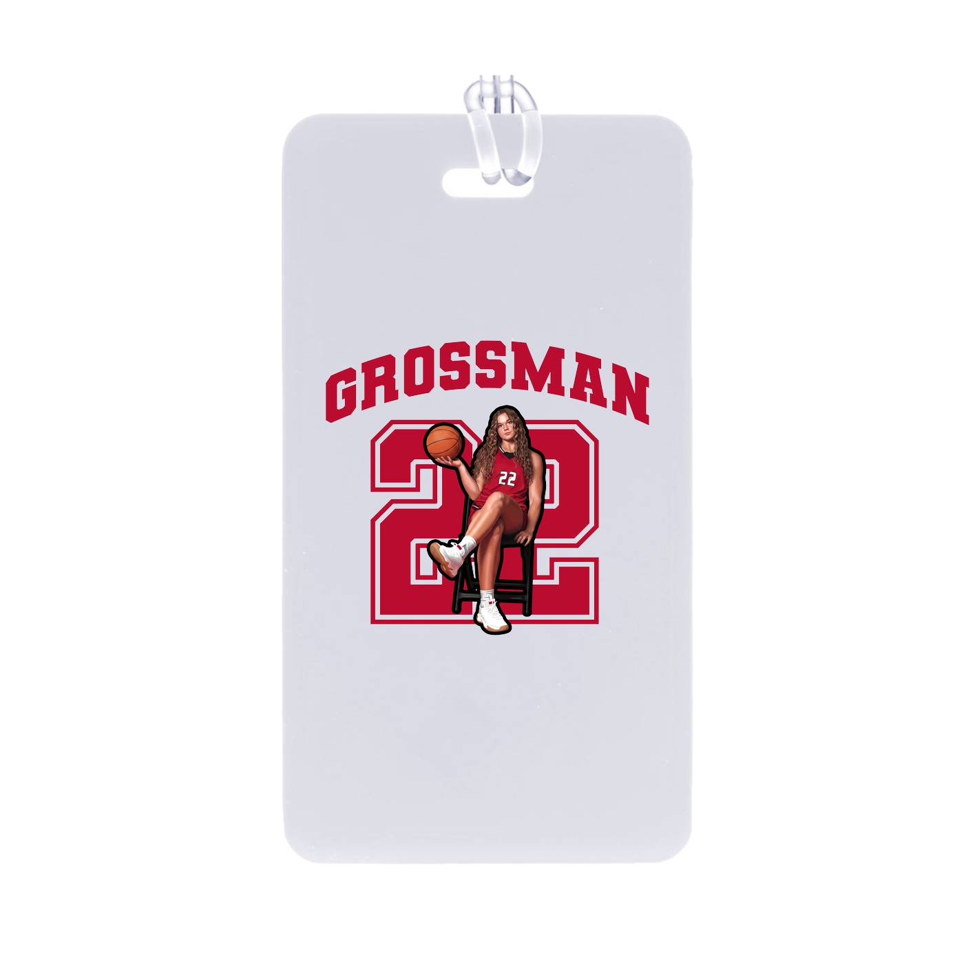 Bag Tag — Number in Classic
