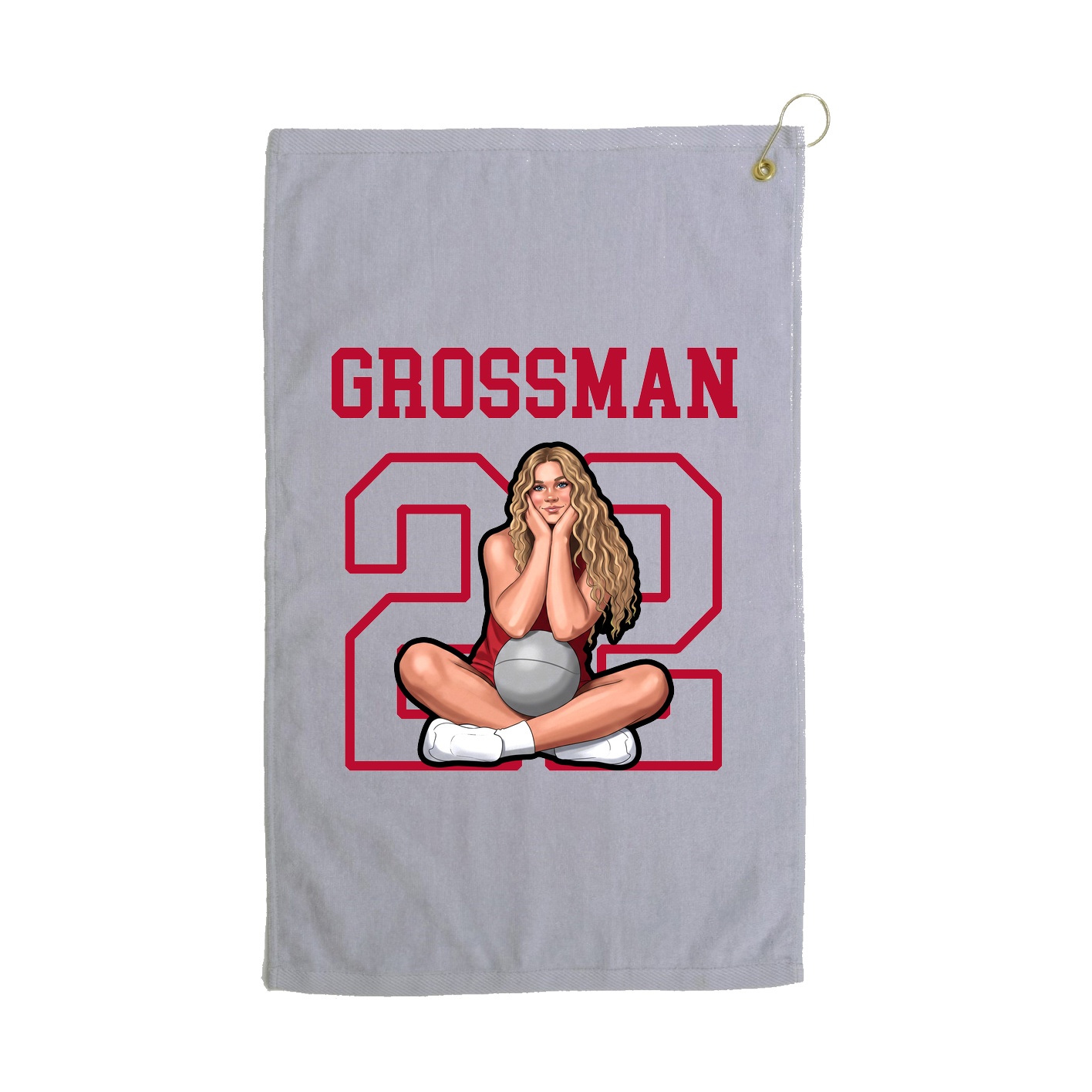 Golf Towel — Shirsey in Grey