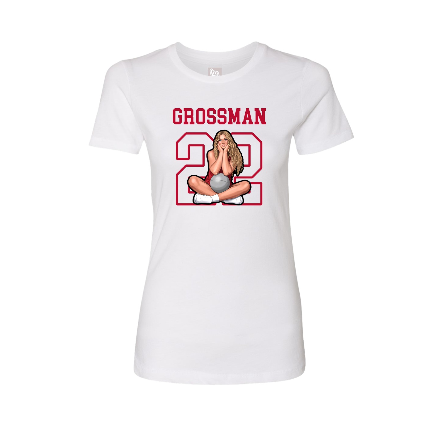 Fitted Women's Tee — Shirsey in White