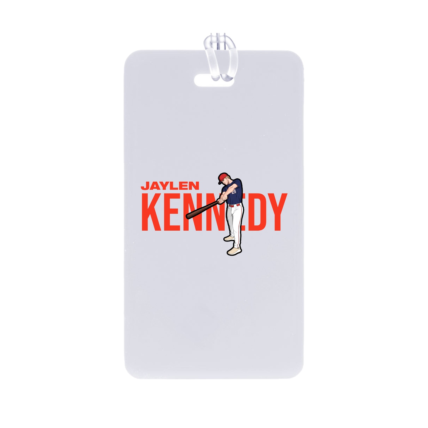 Bag Tag — Player Name in Classic