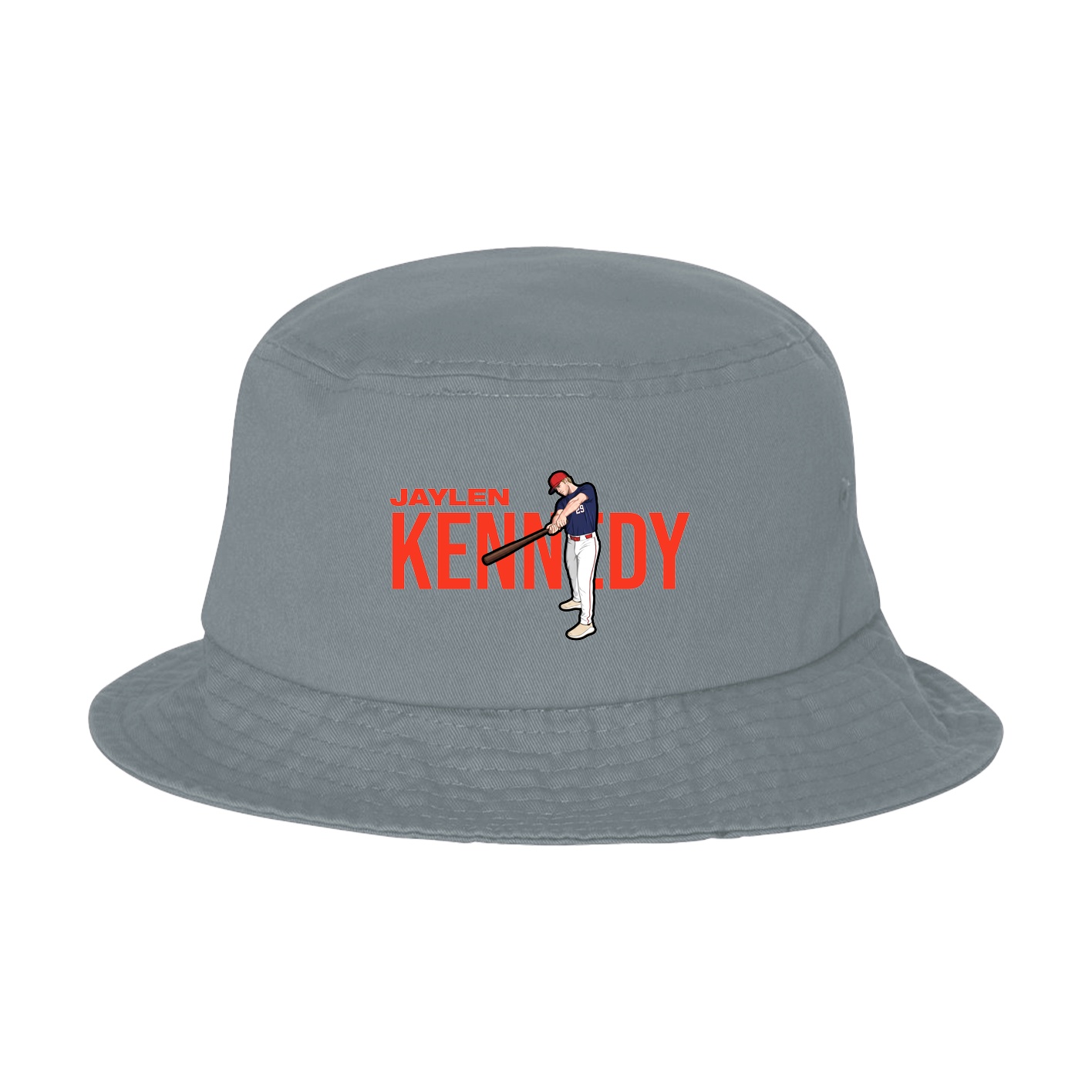 Bucket Cap — Player Name in Grey