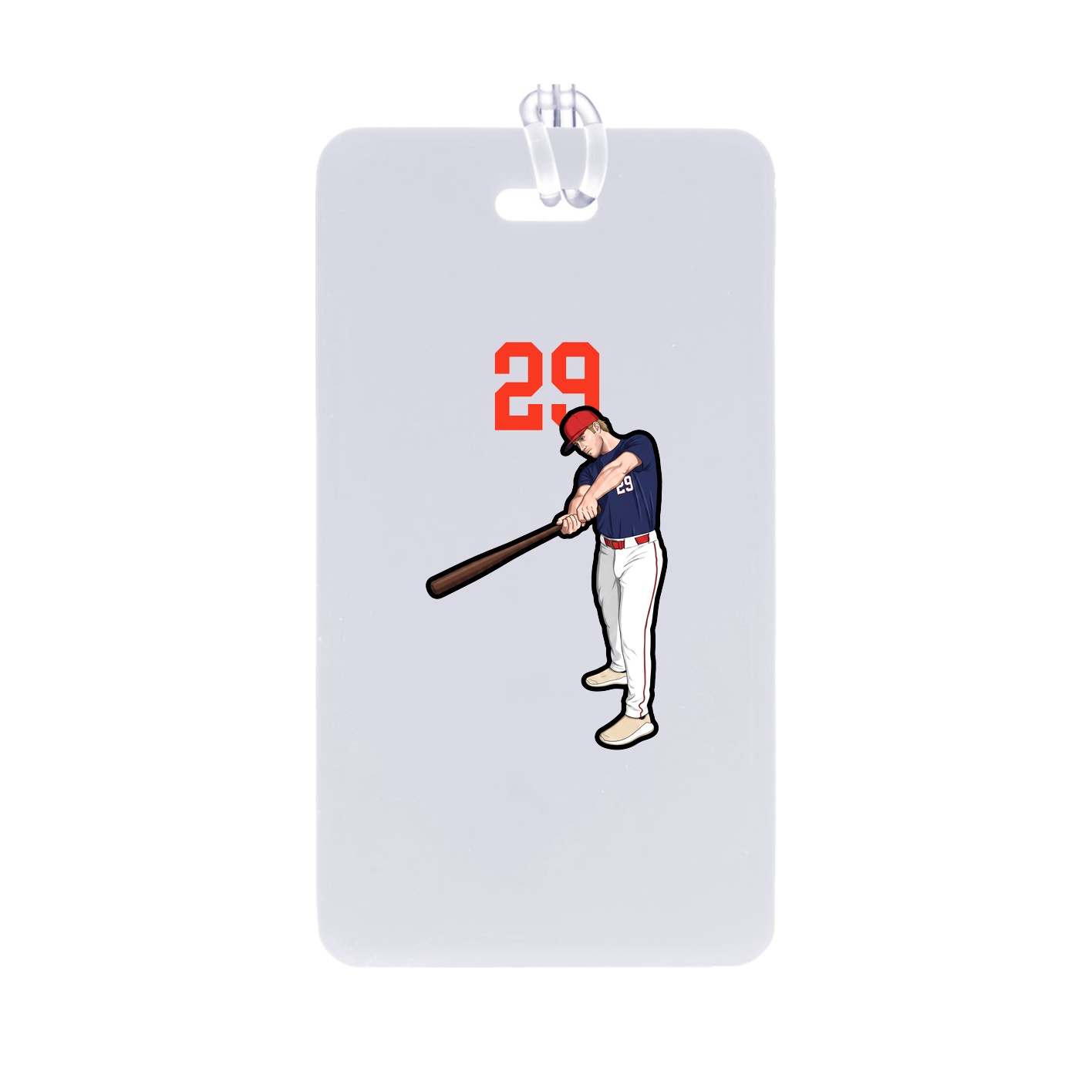 Bag Tag — Number Top in Classic