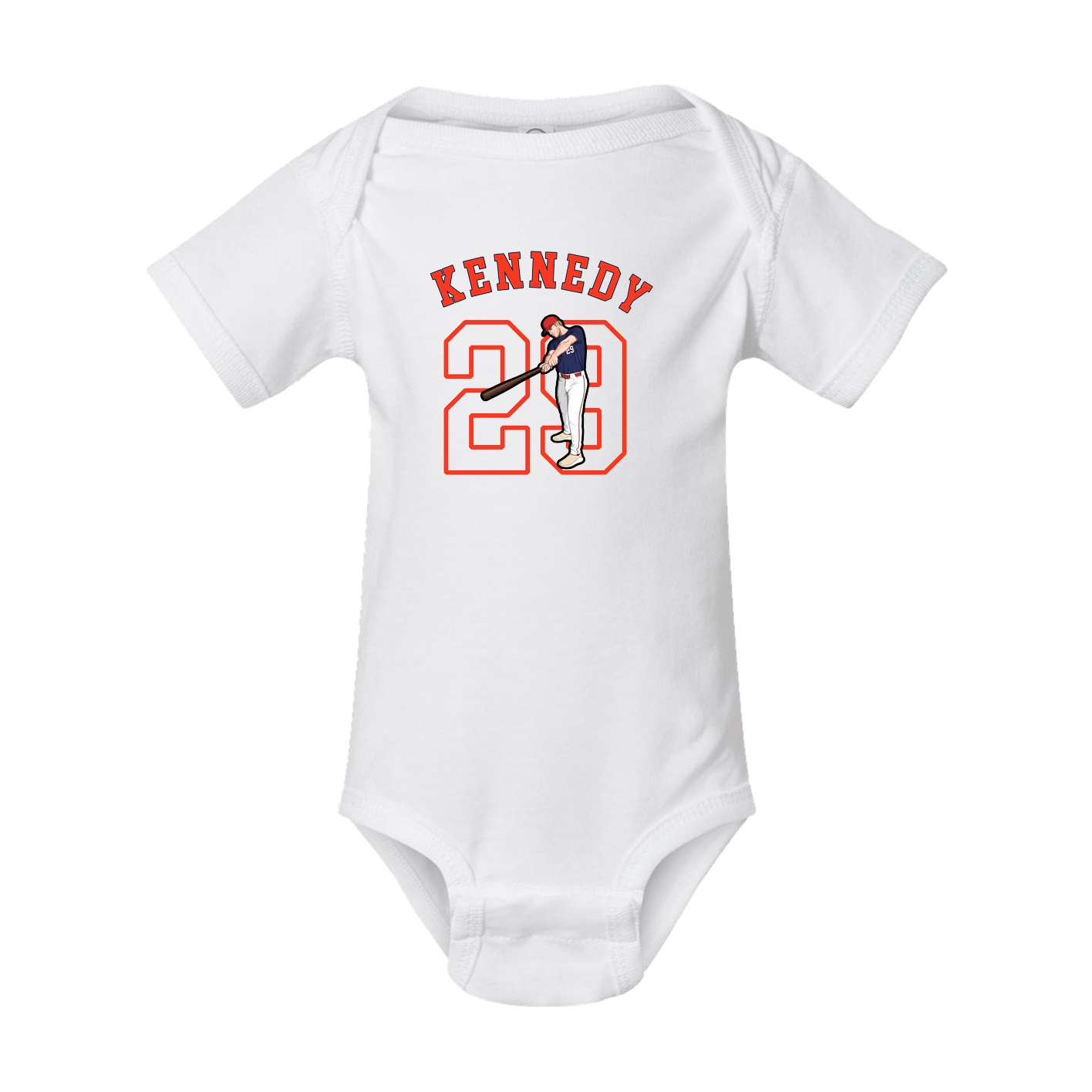 Baby Onesie — Shirsey Arch in White