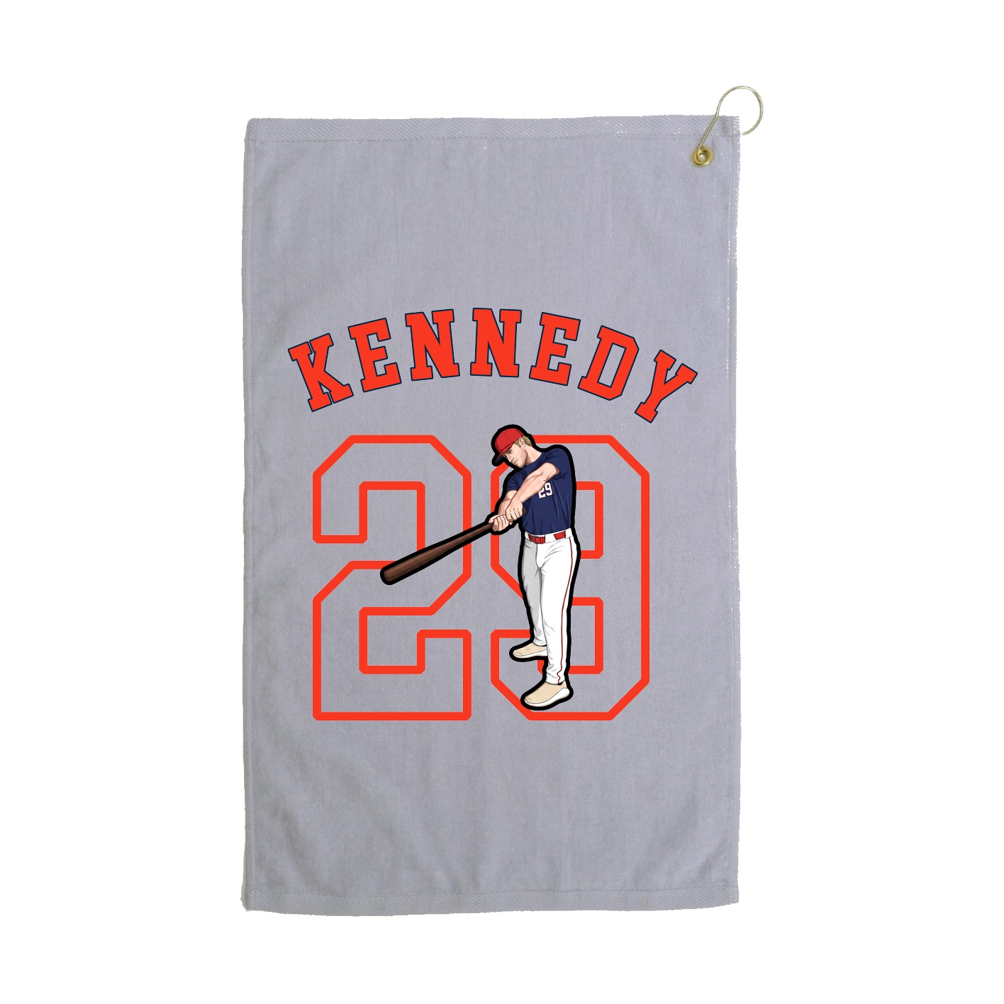 Golf Towel — Shirsey Arch in Grey