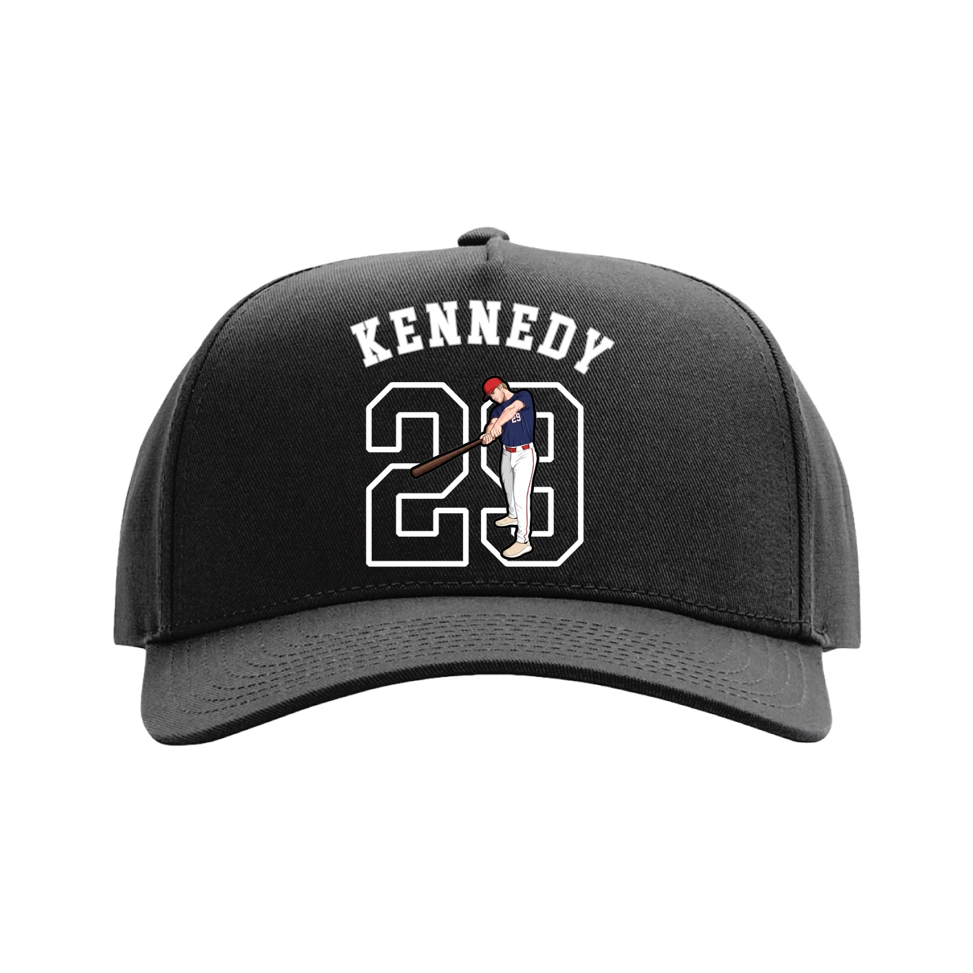 Full Fabric Five-Panel Champ Cap
