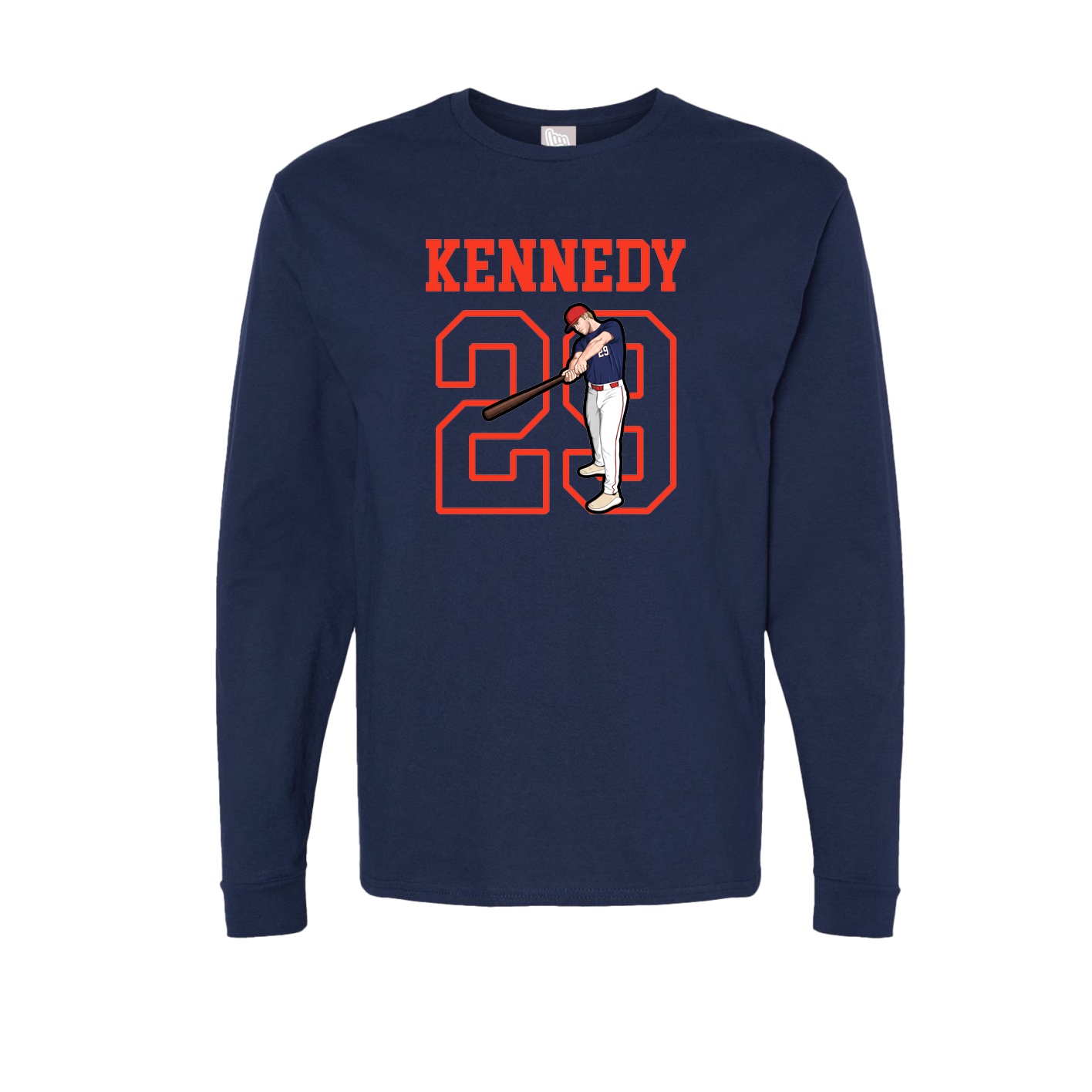 Long Sleeve Tee — Shirsey in Navy
