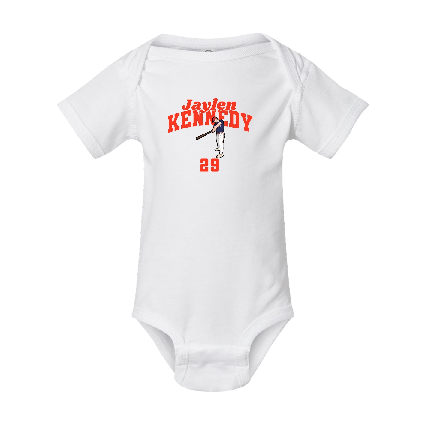 Baby Onesie — Signature Arch in White