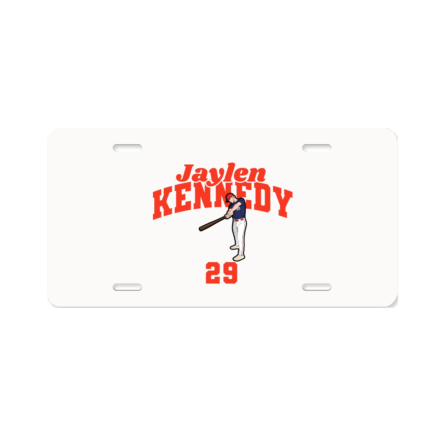 License Plate — Signature Arch in Classic