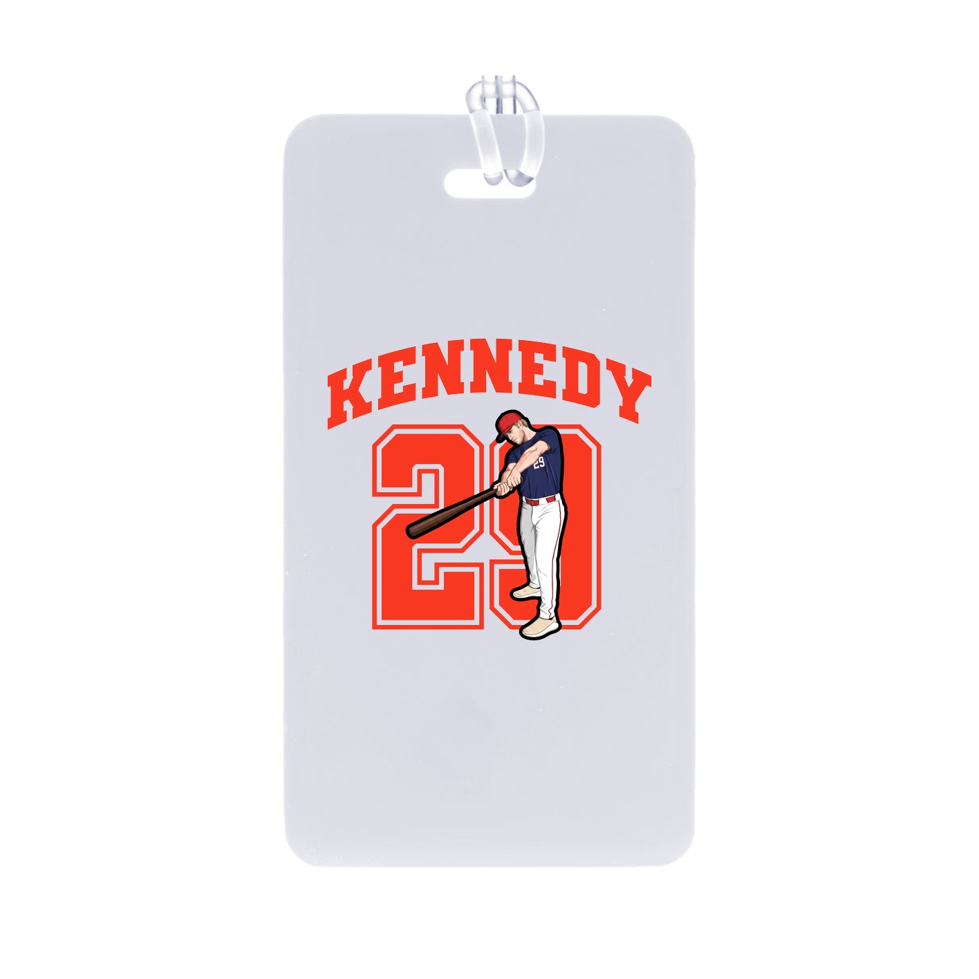 Bag Tag — Number in Classic