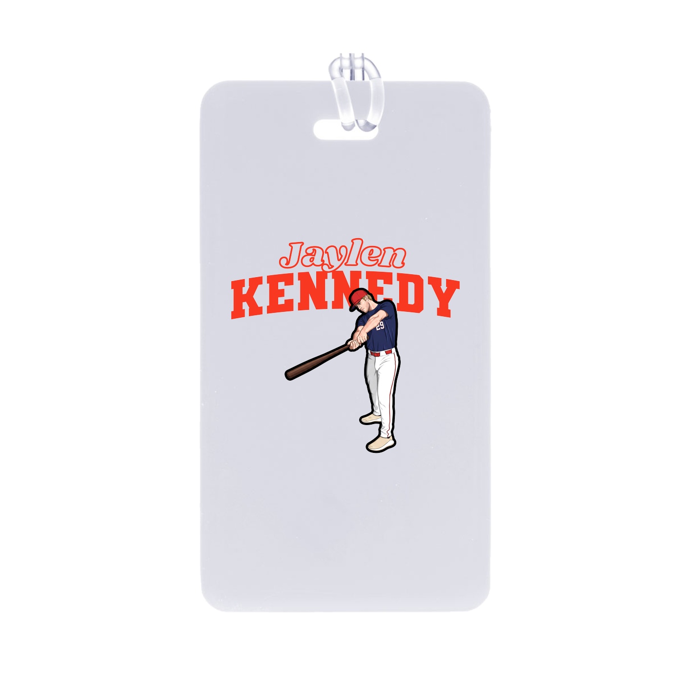 Bag Tag — Name Arch in Classic